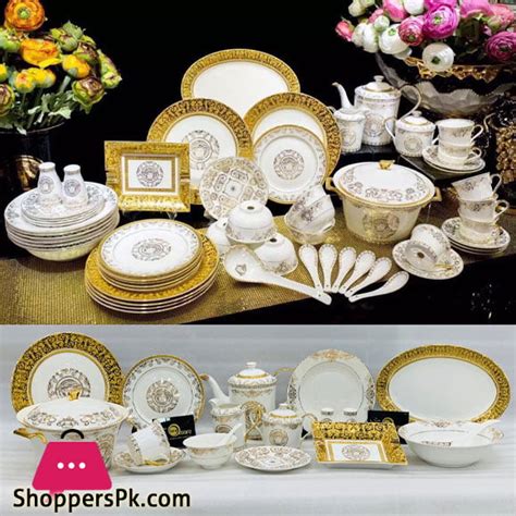 versace dinner set 61 pcs 8 in serving 